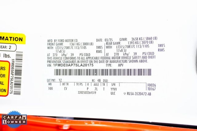 2025 Ford Bronco Stroppe Edition 2 Door Advanced 4x4 - 22972492 - 41