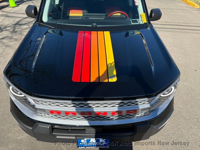 2025 Ford Bronco Sport Free Wheeling 4x4,MOONROOF,CONVENIENCE PKG,NAV,CO-PILOT 360 - 22997669 - 4