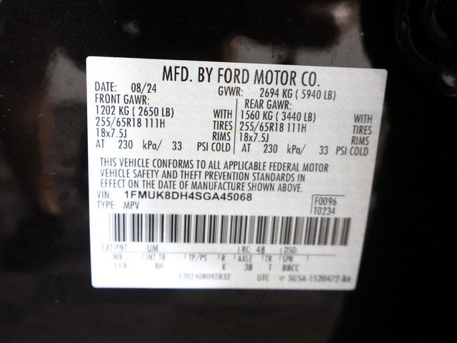 2025 Ford Explorer Active 4WD - 23086664 - 58