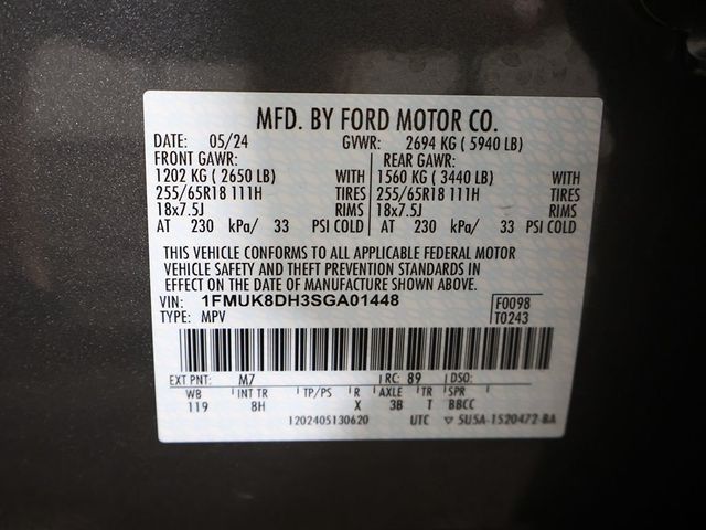 2025 Ford Explorer Active 4WD - 23028128 - 57