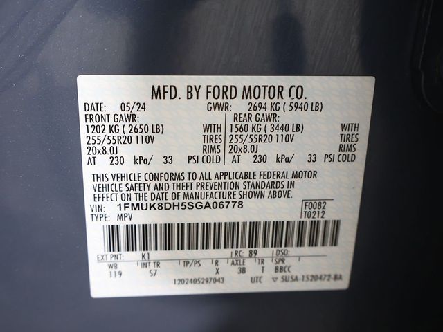 2025 Ford Explorer Active 4WD - 23039611 - 54