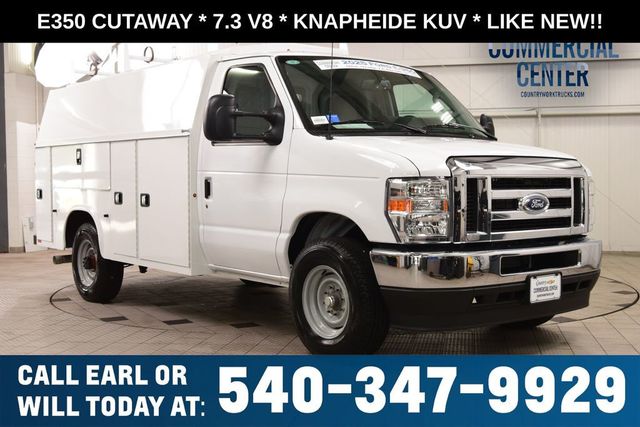 2025 Ford E-Series Cutaway E350 CUTAWAY * 7.3 V8 * KNAPHEIDE KUV * LIKE NEW! - 23018316 - 0