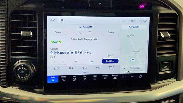 2025 Ford F-150 LARIAT 4WD SuperCrew 6.5' Box w/ Equip 502A, Hard Tonneau Cover - 23005730 - 17