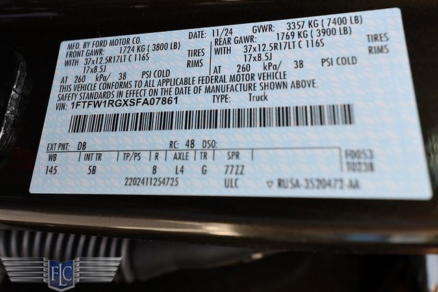 2025 Ford F-150 Raptor 37 4WD SuperCrew - 23056084 - 51