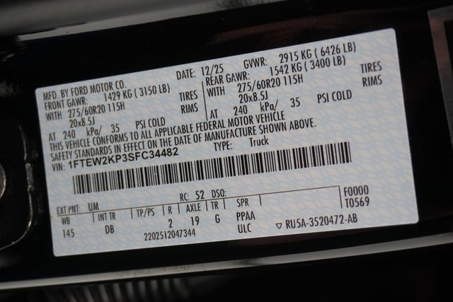 2025 Ford F-150 STX 2WD SuperCrew 5.5' Box - 23000874 - 25