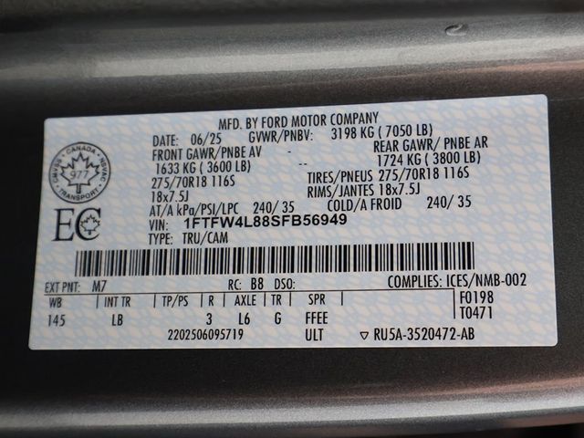 2025 Ford F-150 Tremor 4WD SuperCrew 5.5' Box - 23035720 - 58