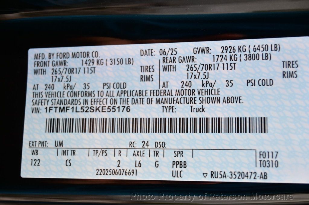 2025 Ford F-150 XL 4WD Reg Cab 6.5' Box - 23097632 - 41