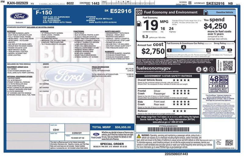2025 Ford F-150 XLT - 23023347 - 5