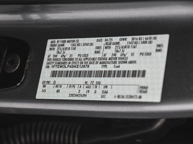 2025 Ford F-150 XLT - 22921461 - 12