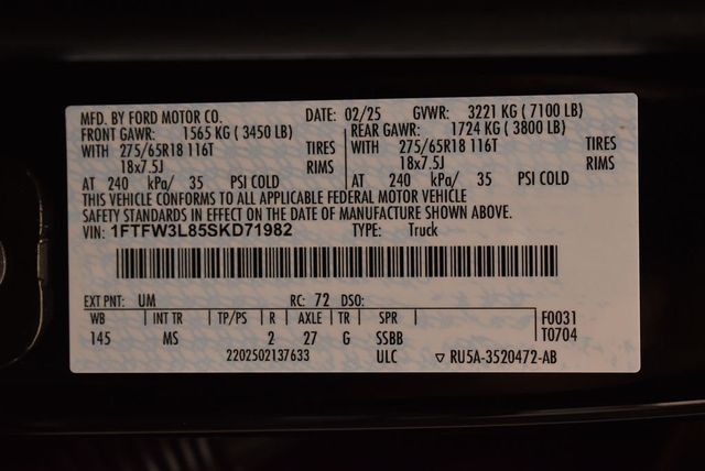 2025 Ford F-150 XLT - 22999602 - 39