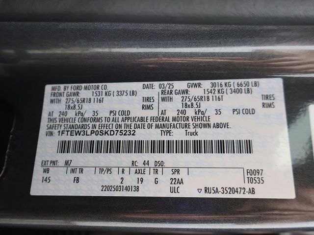 2025 Ford F-150 XLT 4WD SuperCrew 5.5' Box - 23067999 - 48