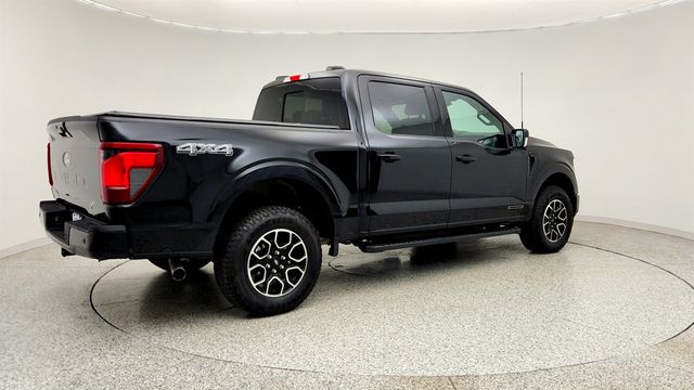 2025 Ford F-150 XLT 4WD SuperCrew 5.5' Box w/ 302A, PowerBoost, Black Appearance - 23028792 - 4