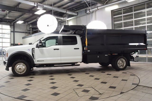 2025 Ford Super Duty F-550 DRW F550 CREW 4X4 * POWERSTROKE * NEW 12' LANDSCAPE DUMP - 22923524 - 2