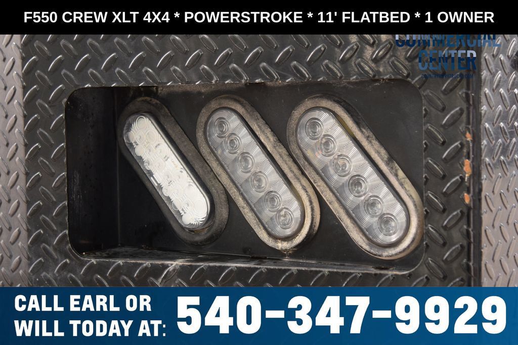 2025 Ford Super Duty F-550 DRW F550 CREW XLT 4X4 * POWERSTROKE * 11' FLATBED * 1 OWNER - 23017706 - 13