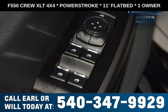 2025 Ford Super Duty F-550 DRW F550 CREW XLT 4X4 * POWERSTROKE * 11' FLATBED * 1 OWNER - 23017706 - 38