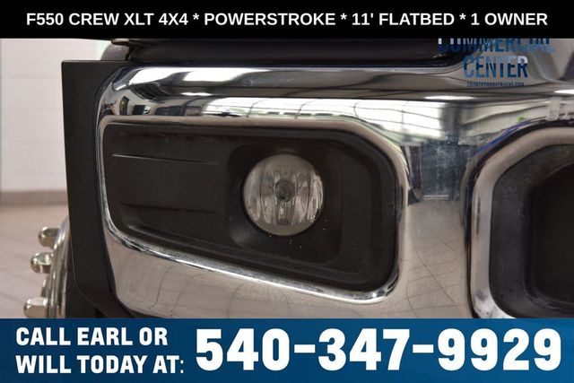 2025 Ford Super Duty F-550 DRW F550 CREW XLT 4X4 * POWERSTROKE * 11' FLATBED * 1 OWNER - 23017706 - 7