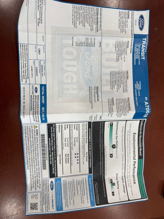 2025 Ford Transit Cargo Van T-350 148" EL Hi Rf 9500 GVWR RWD - 22973812 - 12