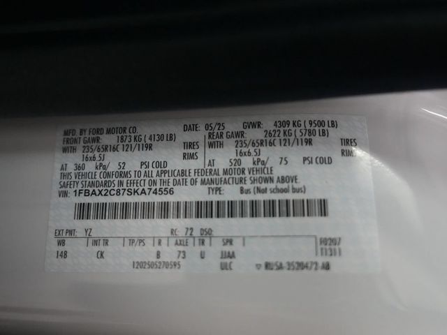 2025 Ford Transit Passenger Wagon XL - 23077381 - 8
