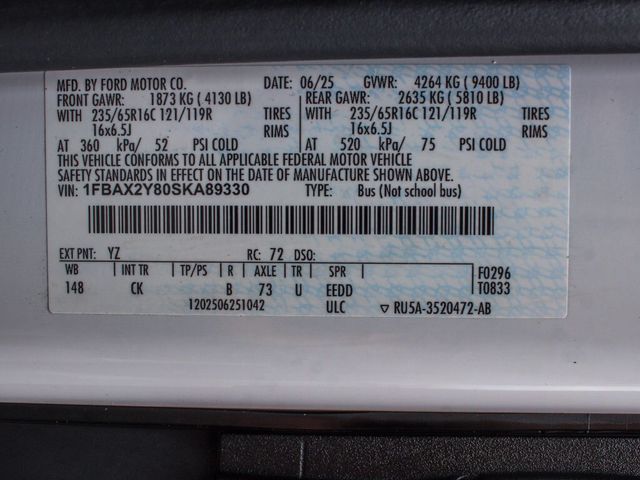 2025 Ford Transit-350 Passenger XLT - 23085799 - 11