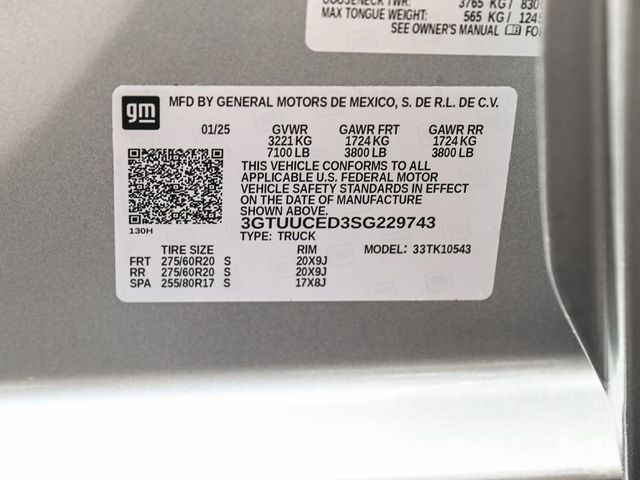 2025 GMC Sierra 1500 Elevation - 22994868 - 11