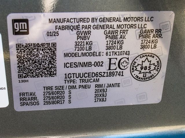 2025 GMC Sierra 1500 Elevation - 23077232 - 13