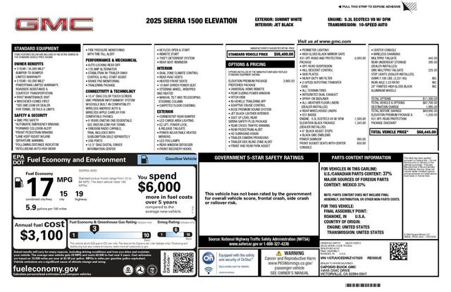 2025 GMC Sierra 1500 Full Throttle Suspension Lift 26" TIS Wheels 37" AMP M/T Tires  - 22900093 - 9