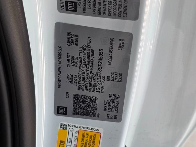 2025 GMC Sierra 2500HD 4WD Reg Cab 142" Pro - 22984447 - 16