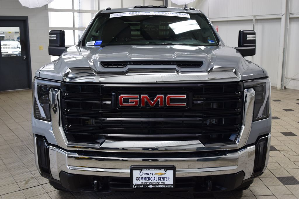 2025 GMC Sierra 3500HD 3500HD CREW * DURAMAX * 9' FLATBED * 1 OWNER - 22993558 - 1