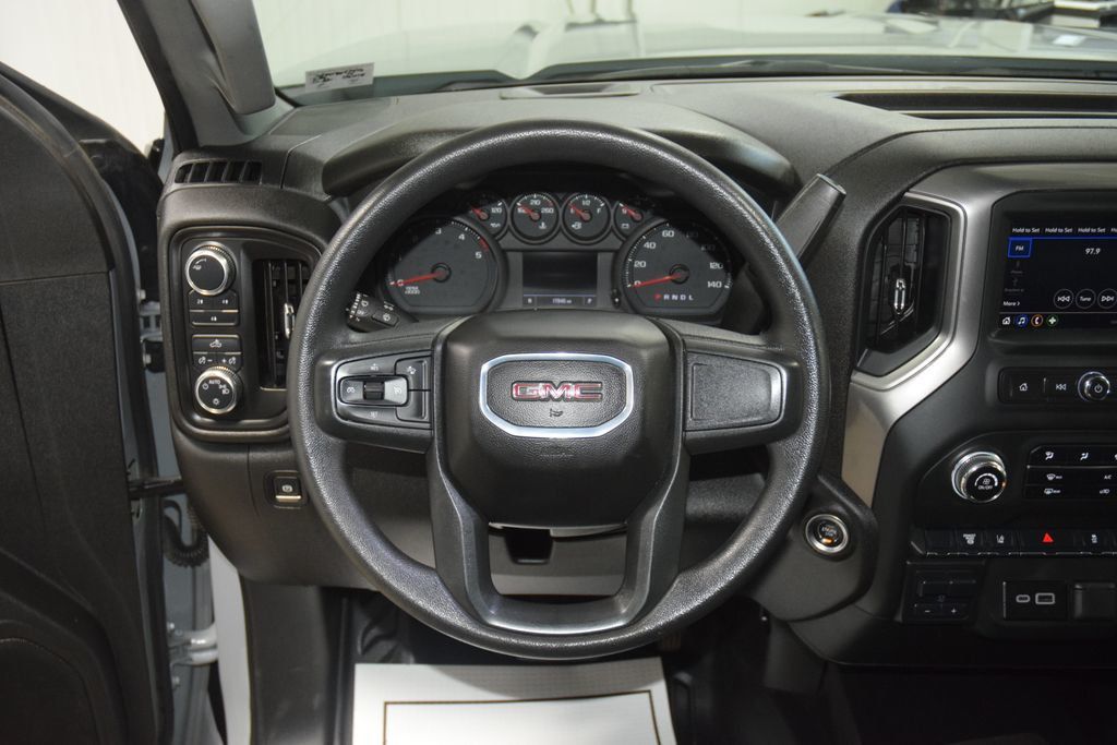 2025 GMC Sierra 3500HD 3500HD CREW * DURAMAX * 9' FLATBED * 1 OWNER - 22993558 - 25