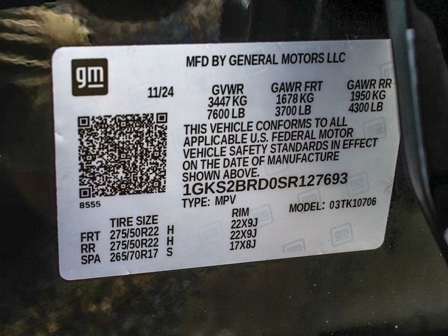2025 GMC Yukon Elevation - 23077234 - 13