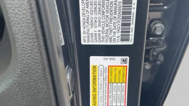 2025 Honda Accord Sedan LX CVT - 23028436 - 19