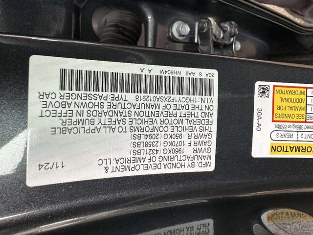 2025 Honda Accord Sedan LX CVT - 23011248 - 29