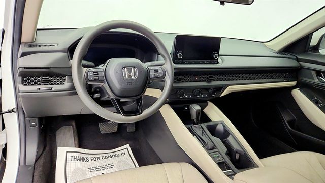 2025 Honda Accord Sedan LX CVT - 23046087 - 11