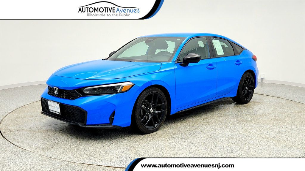 2025 Honda Civic Hatchback Sport CVT - 22981348 | Video 1