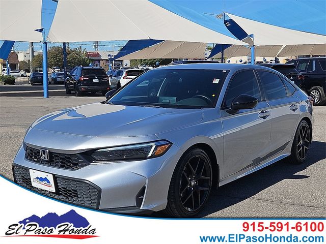 2025 Honda Civic Sedan Sport CVT - 22942493 - 0