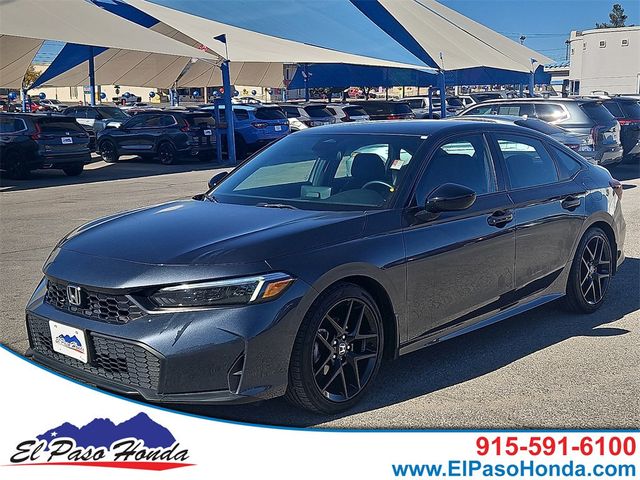 2025 Honda Civic Sedan Sport CVT - 22954356 - 0