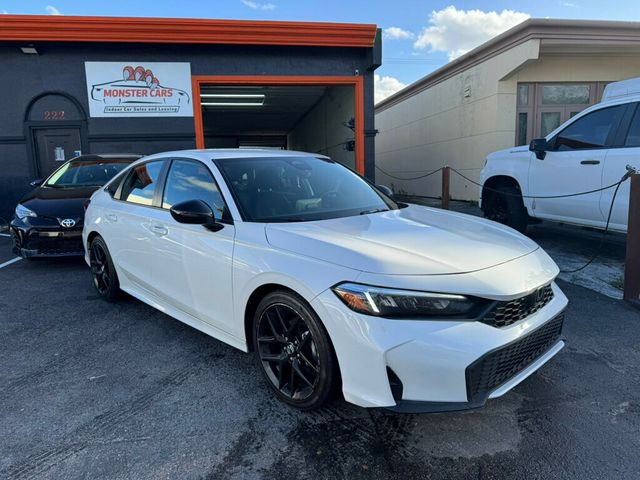 2025 Honda Civic Sedan Sport CVT - 23001598 - 0