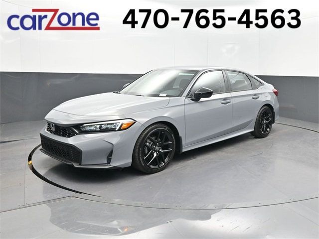2025 Honda Civic Sedan Sport CVT - 22903743 - 0