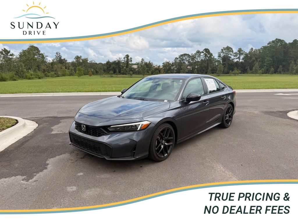 2025 Honda Civic Sedan Sport CVT - 23078985 | Video 1