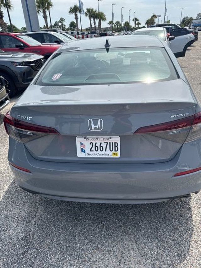 2025 Honda Civic Sedan Sport CVT - 23034303 - 7