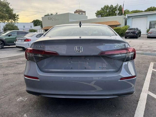 2025 Honda Civic Sedan Hybrid Sport Touring CVT - 23078453 - 3