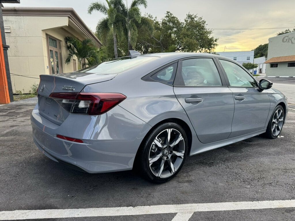 2025 Honda Civic Sedan Hybrid Sport Touring CVT - 23078453 - 4
