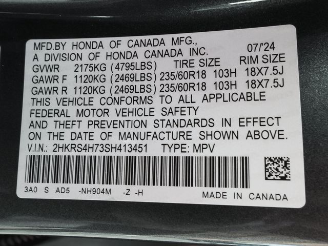 2025 Honda CR-V EX-L - 23094949 - 15