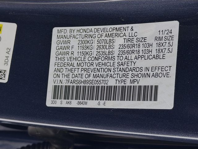 2025 Honda CR-V Hybrid Sport-L AWD - 23001813 - 35
