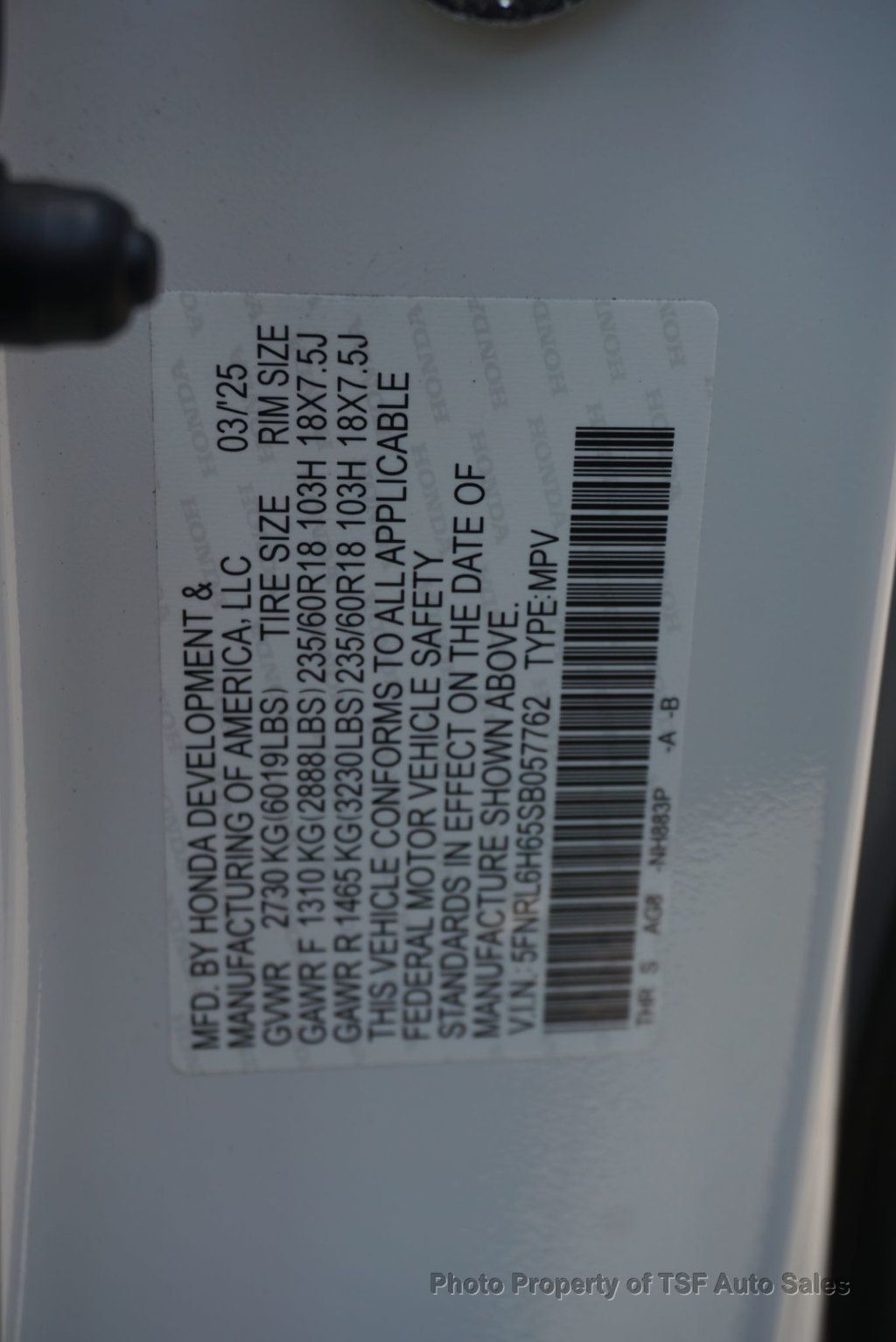 2025 Honda Odyssey EX-L Automatic CARPLAY REAR CAMERA LEATHER SUNROOF HEATED SEATS  - 23029502 - 54