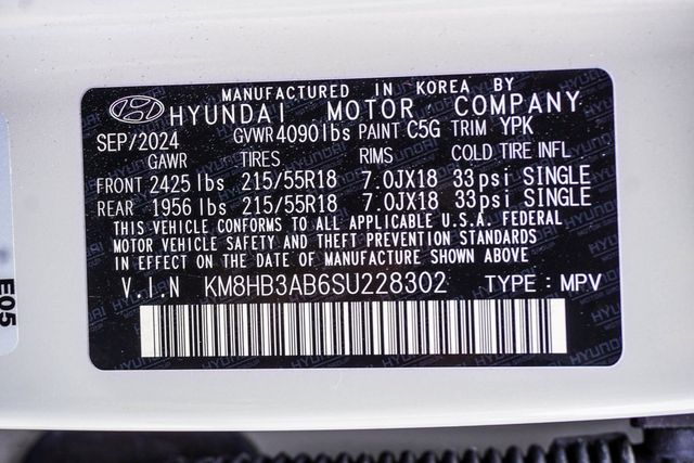 2025 Hyundai Kona SEL FWD - 22940234 - 29