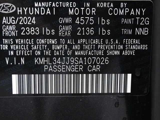 2025 Hyundai Sonata Hybrid SEL FWD - 22992926 - 3