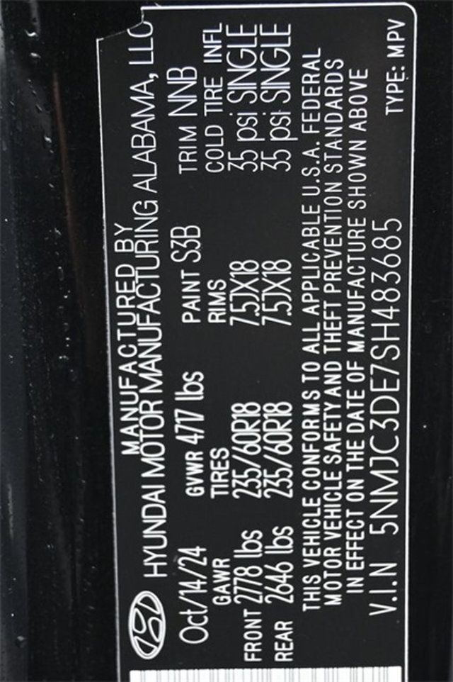 2025 Hyundai Tucson SEL Convenience FWD - 22954220 - 5