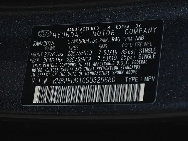 2025 Hyundai Tucson Hybrid Limited - 23001875 - 16