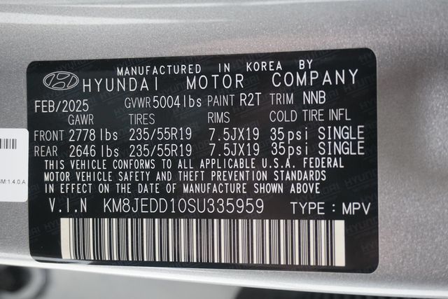 2025 Hyundai Tucson Hybrid Limited AWD - 23038080 - 37